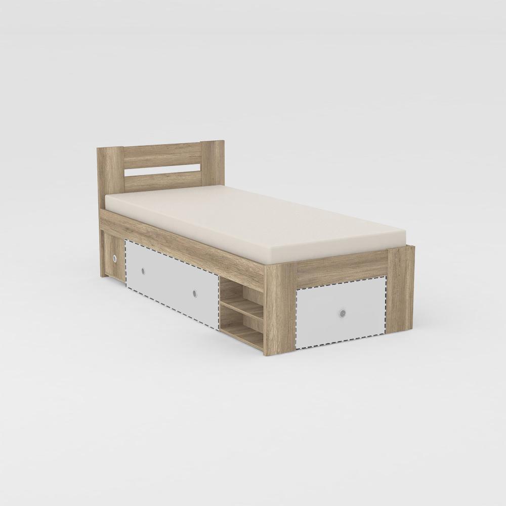 REA LARISA UP 90x200 ORECH ROCKPILE 90x200