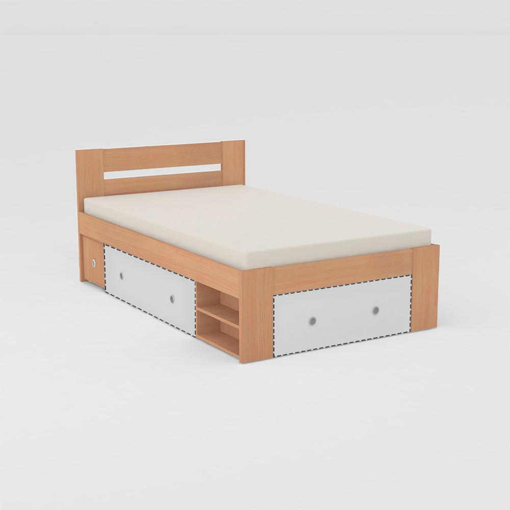 REA LARISA UP 120x200 BIELA 120x200